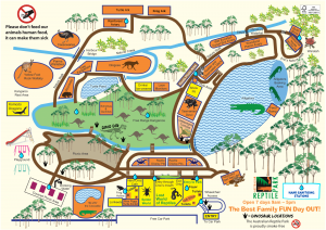 Australian Reptile Park Map